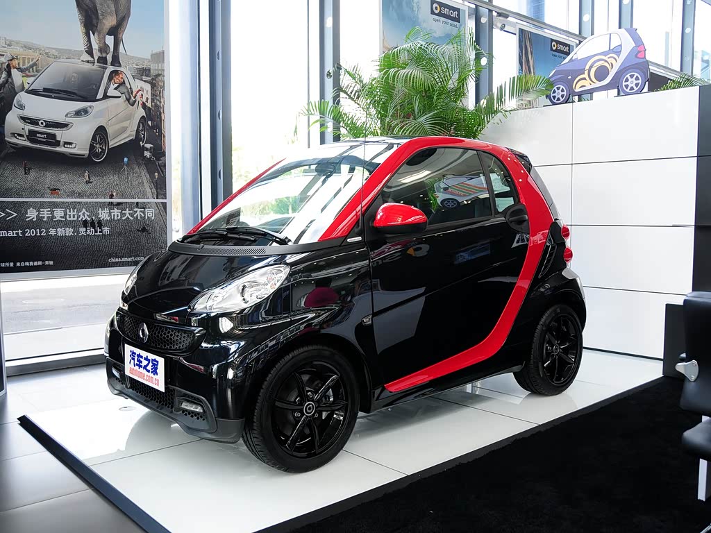 smart smart fortwo 2012款 1.0 mhd 硬顶烈焰特别版