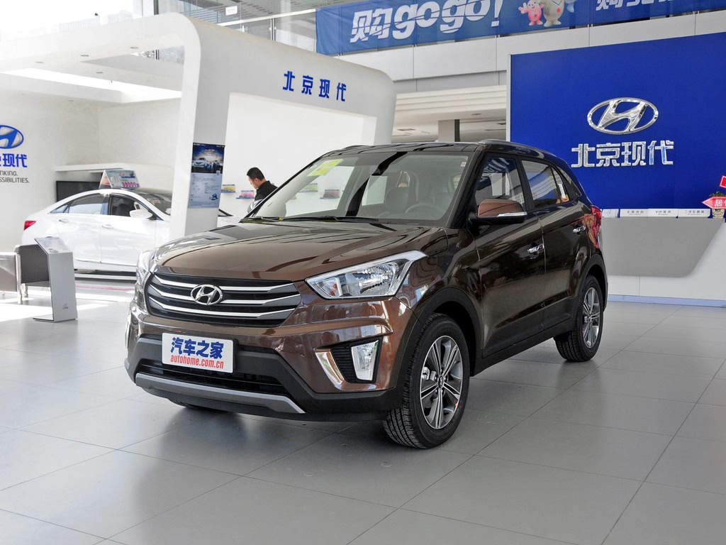 ix25北京现代图片报价,现代ix25轮胎型号 北京现代 北京现代ix25 2015款 1.6l 自动两驱智能型gls