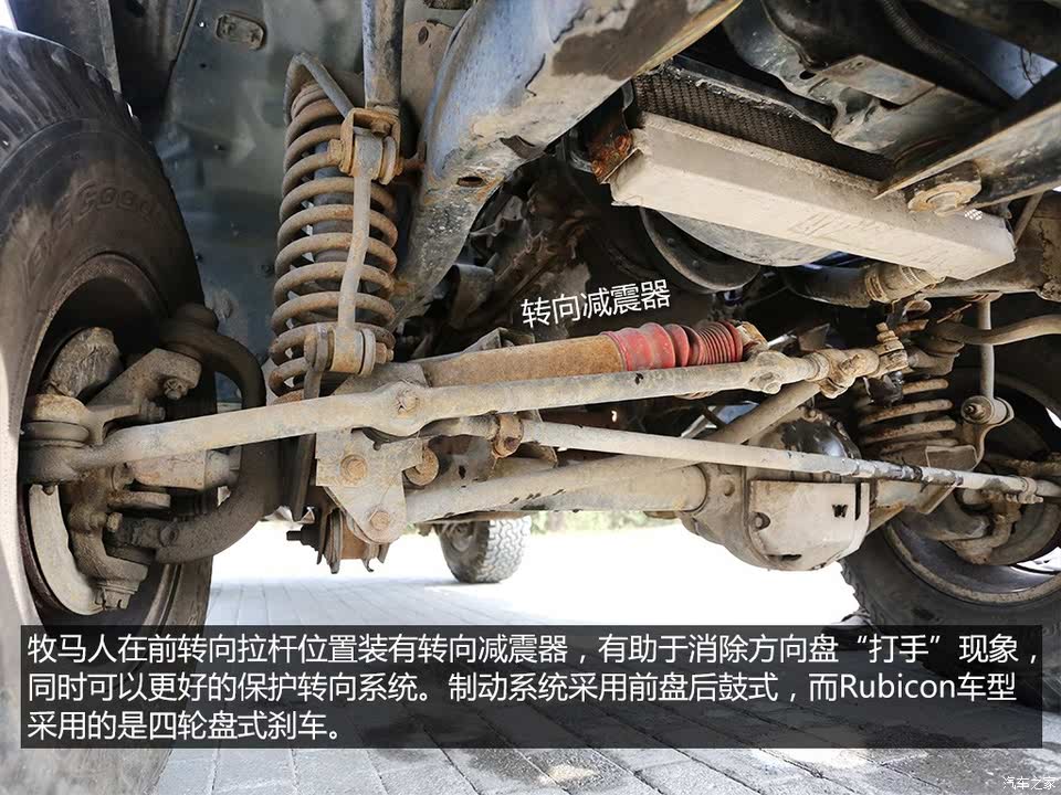 双圆大灯硬派越野车 实拍第二代牧马人