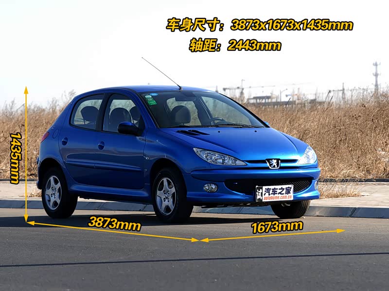 东风标致 标致206 2007款 1.6l 自动睿动版