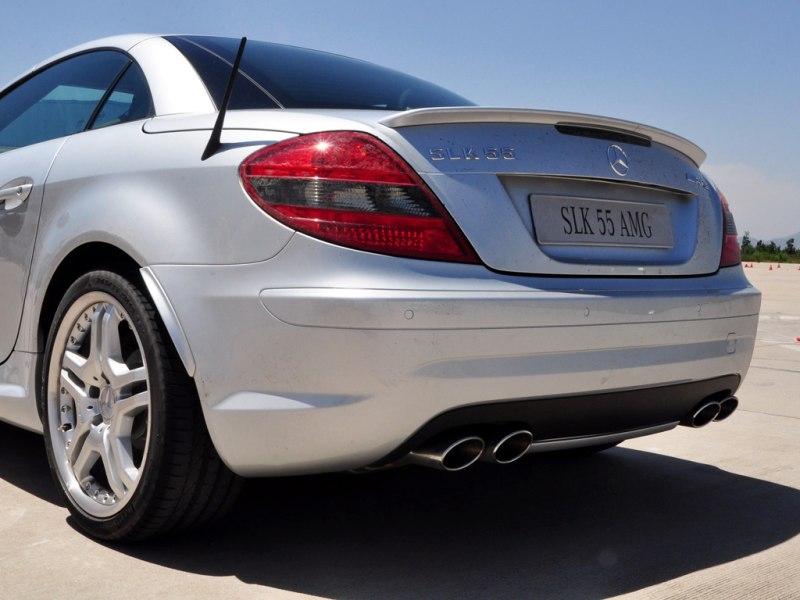 梅赛德斯-amg 奔驰slk级amg 2009款 amg slk 55