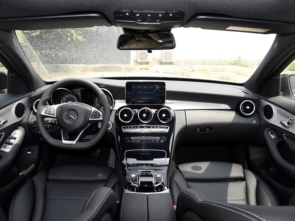 北京奔驰 奔驰c级 2015款 c 200 运动版 4matic