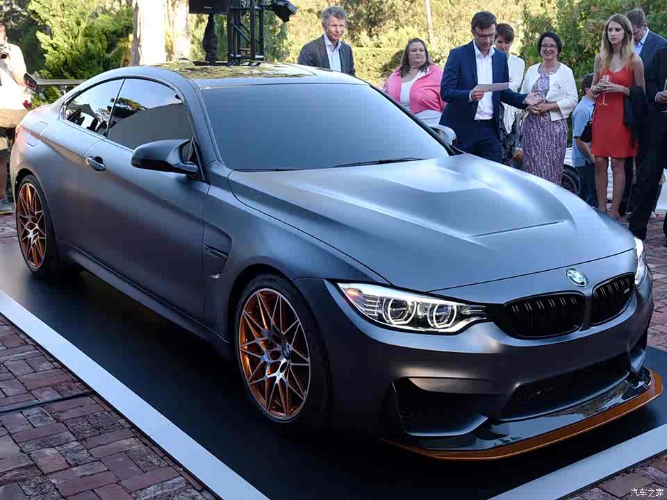 圆石滩车展:宝马m4 gts概念车实车亮相