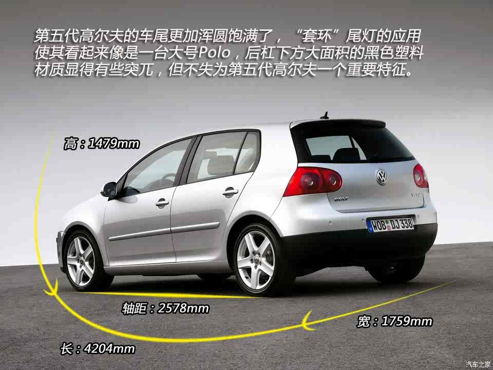 图 大众家族中坚力量七代高尔夫历史回顾 汽车之家