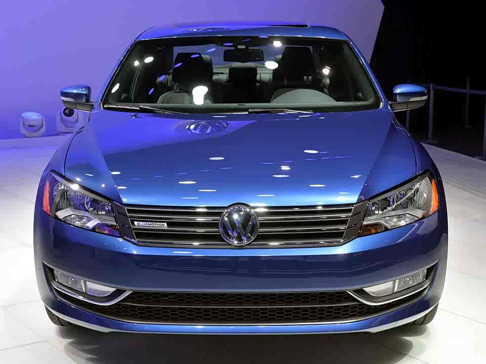 2014北美车展:大众passat bluemotion