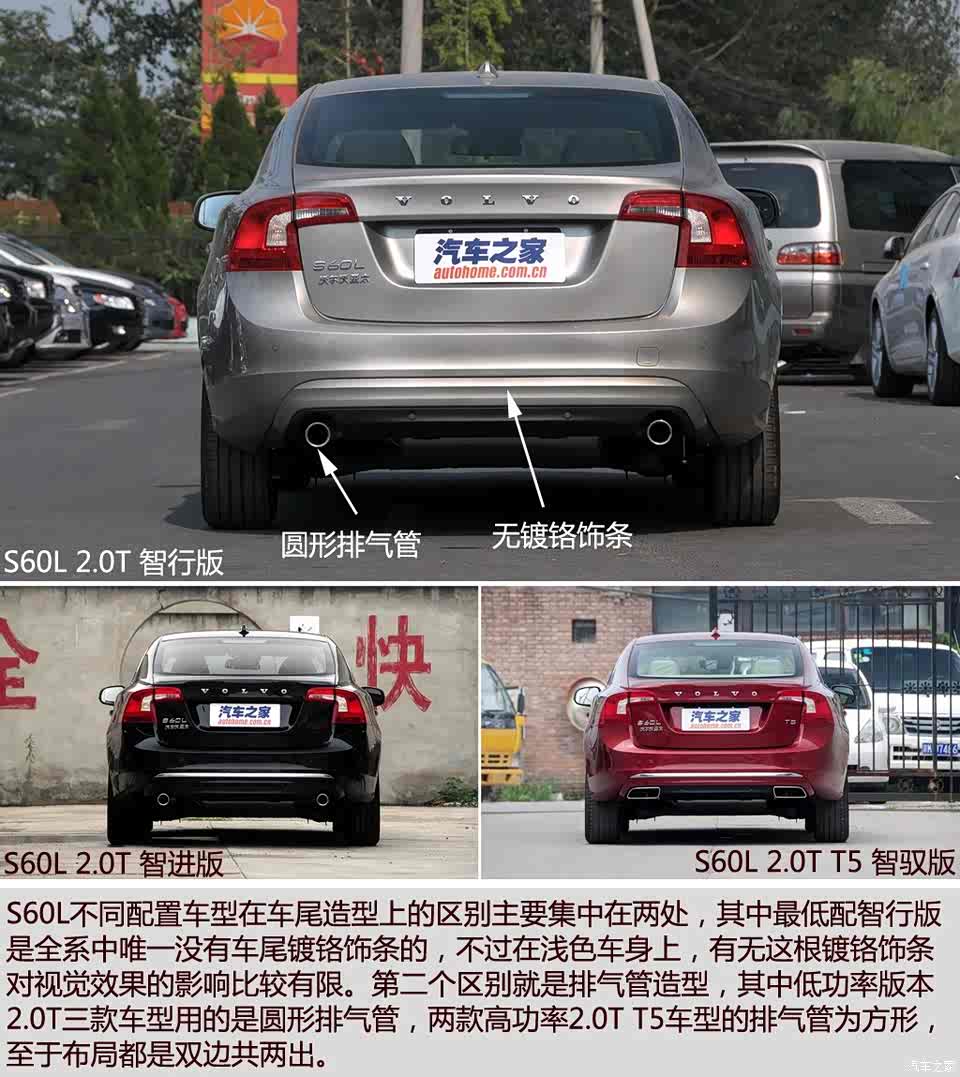 解读低配车图解沃尔沃s60l20t智行版
