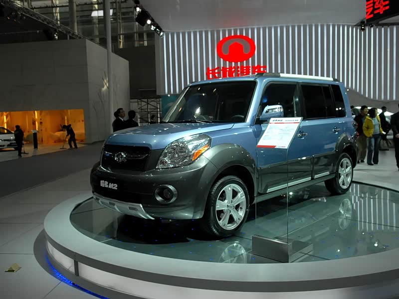 长城汽车 长城m2 2010款 1.5l 手动豪华型 瀚海蓝 车身外观