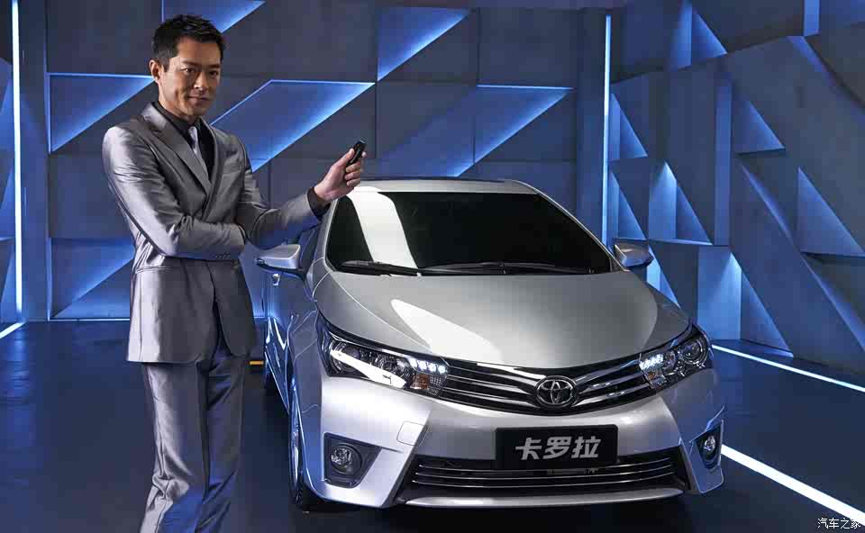 一汽丰田新卡罗拉代言人古天乐