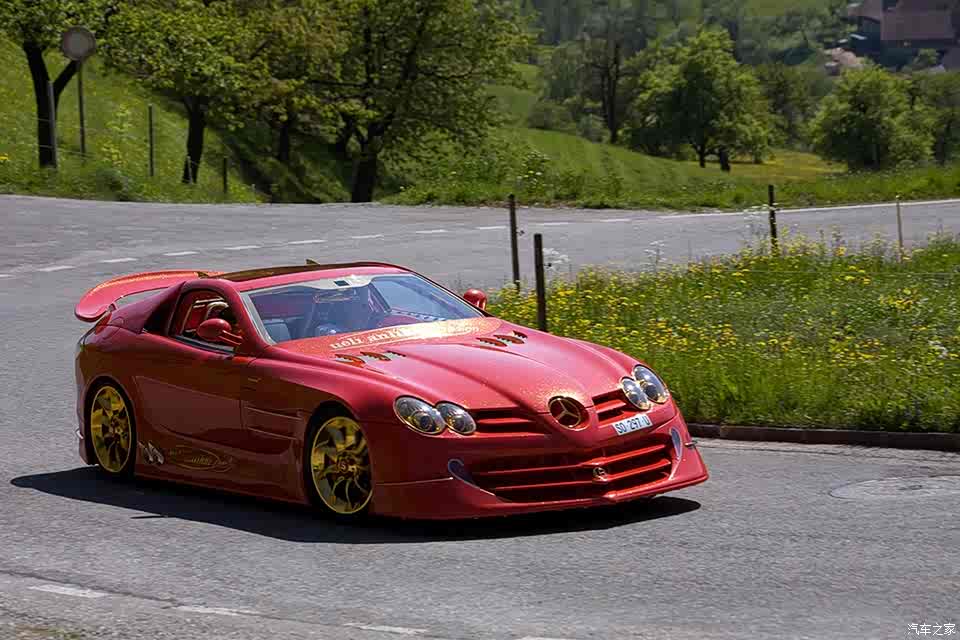 土豪350万英镑改奔驰slr