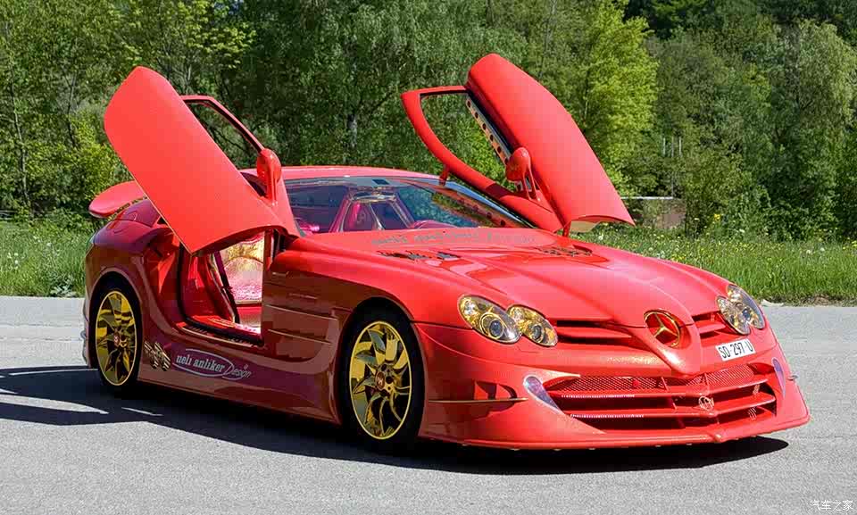 土豪350万英镑改奔驰slr