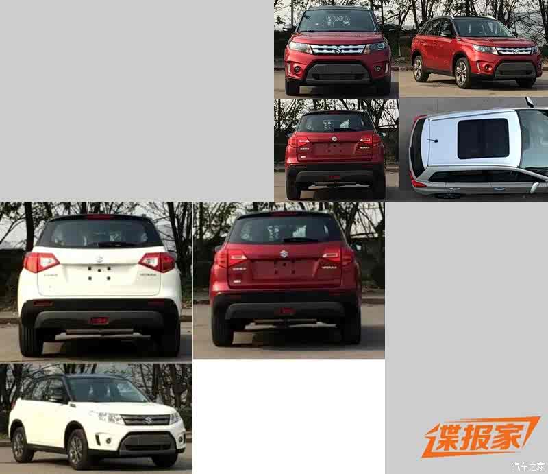图 定位小型suv 长安铃木vitara新车图曝光 汽车之家